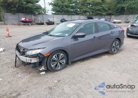 2017 Honda Civic Ex-T from USA, damaged, VIN 19XFC1F36HE210159